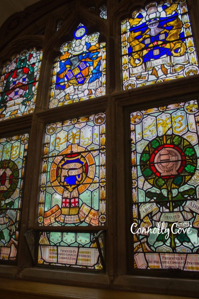 Stain Glass Windows - The Guildhall