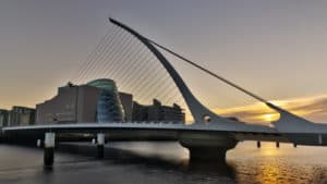 Irish Author Samuel Beckett Bridge