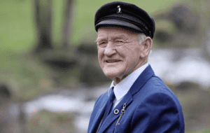 A portrait of the last King of Tory Island in Ireland
