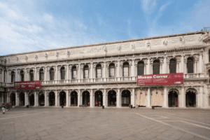 The exterior of the Museo Correr in Venice