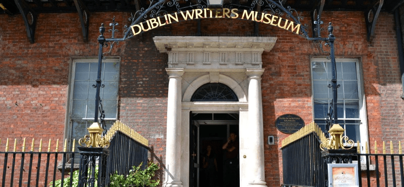 Outside Dublin Writer’s Museum