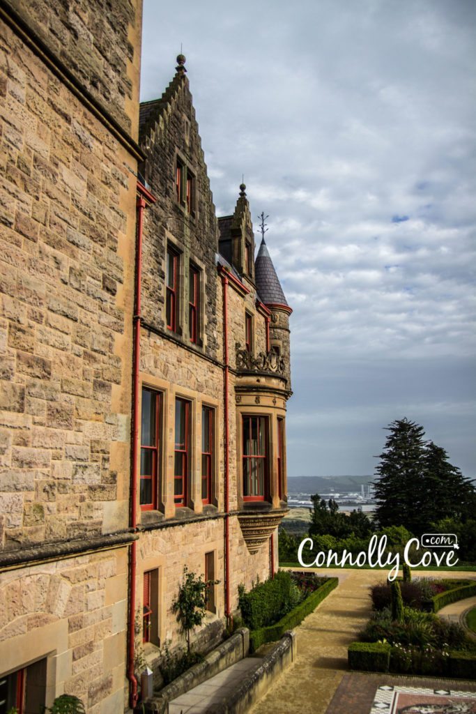 Belfast Castle Antrim Road Belfast. Grounds Castle Location by ConnollyCove 25 1 Belfast Castle is situated on the sweeping slopes of Cavehill Country Park in Belfast, the capital city of Northern Ireland. Located four hundred feet above sea level, it provides a magnificent view of the city and Belfast Lough.