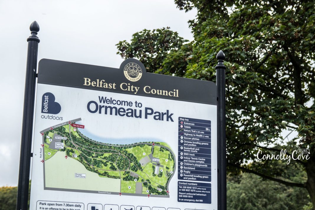 Ormeau Park Belfast Map - Ormeau-Ravenhill Road