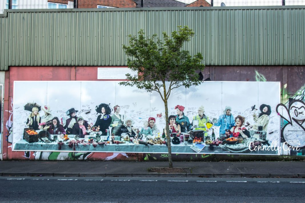 Peace Wall Belfast-Belfast Murals - Northern Ireland Wall