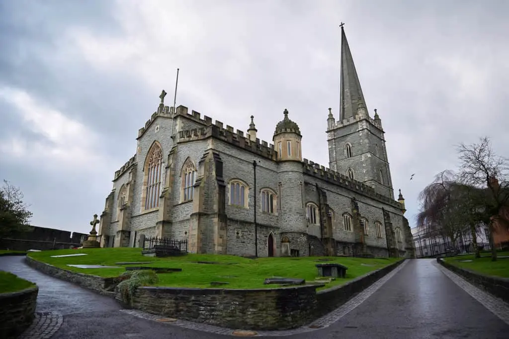 The Maiden City - St Columb's Cathedral. city of Derry-Londonderry