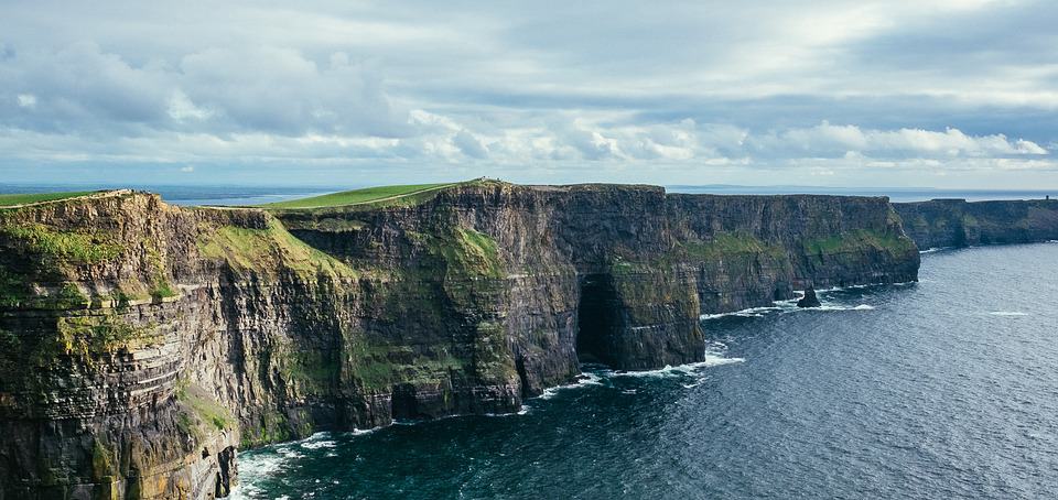 Cliffs of Moher Ireland The Cliffs of Moher tour in Ireland is all about nature; it is where you reach a point with an inspiring view of the pure nature world. Where the cliffs are facing the ocean and where you will experience the salty wind and enjoy walking on ancient rocks.