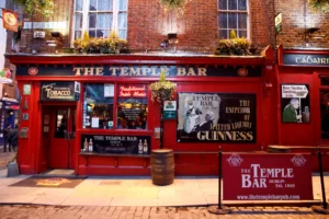 The Famous Temple Bar of Dublin, Ireland