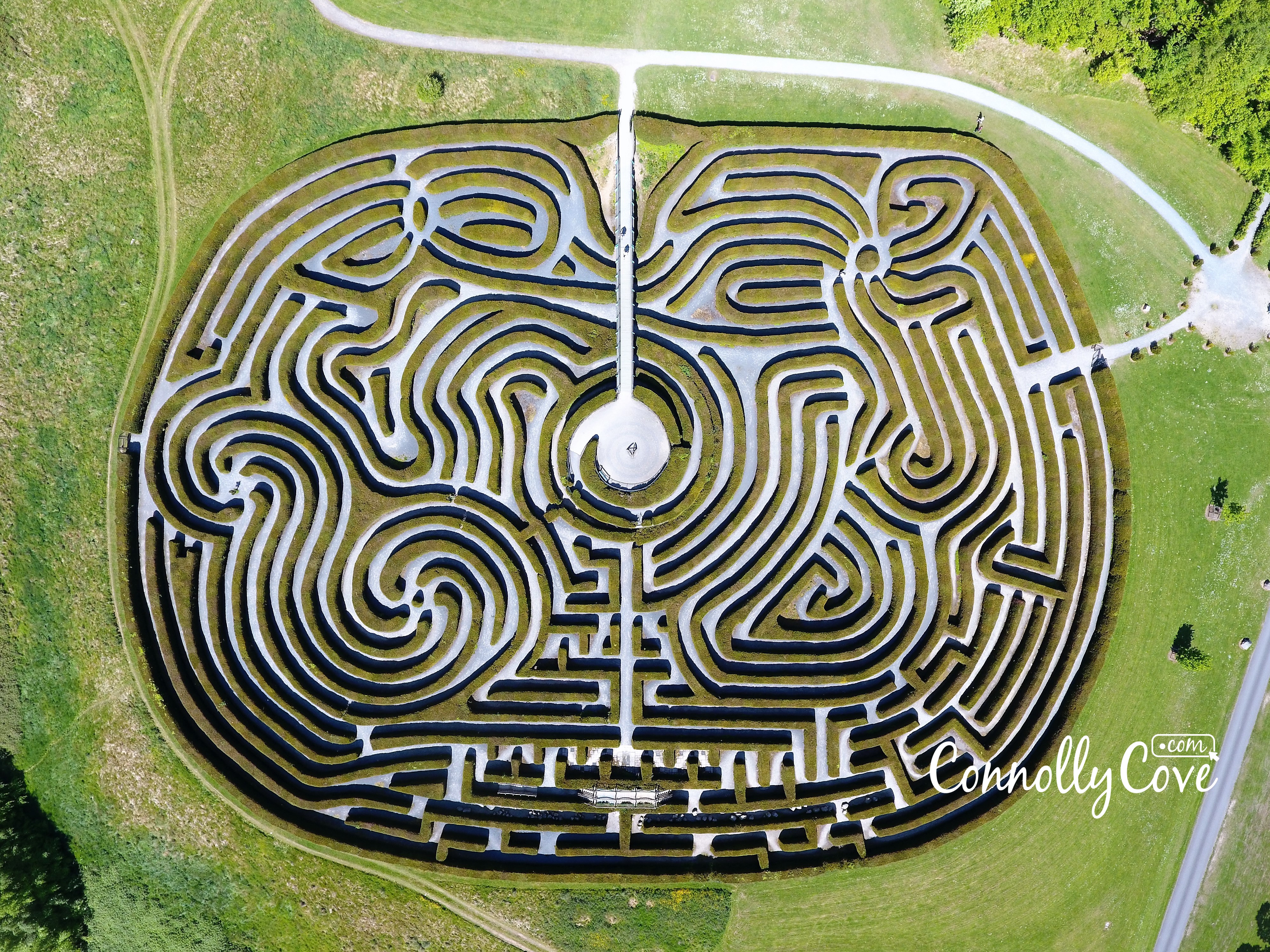 Peace Maze at Castlewellan Forest Park