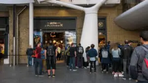 Things to do in London for Kids -King's Cross Harry Potter Shop