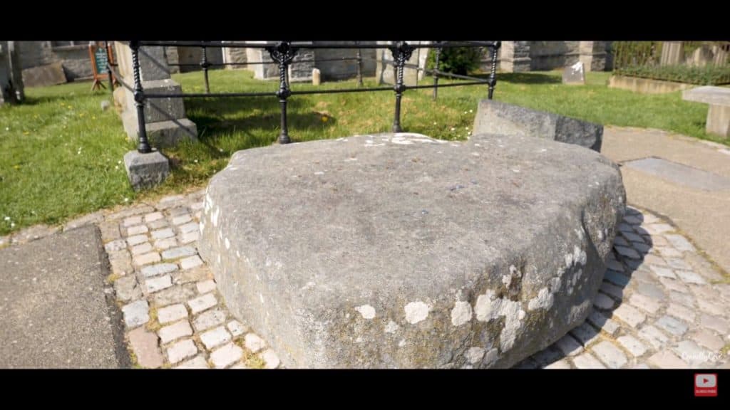 Where Saint Patrick is allegedly buried