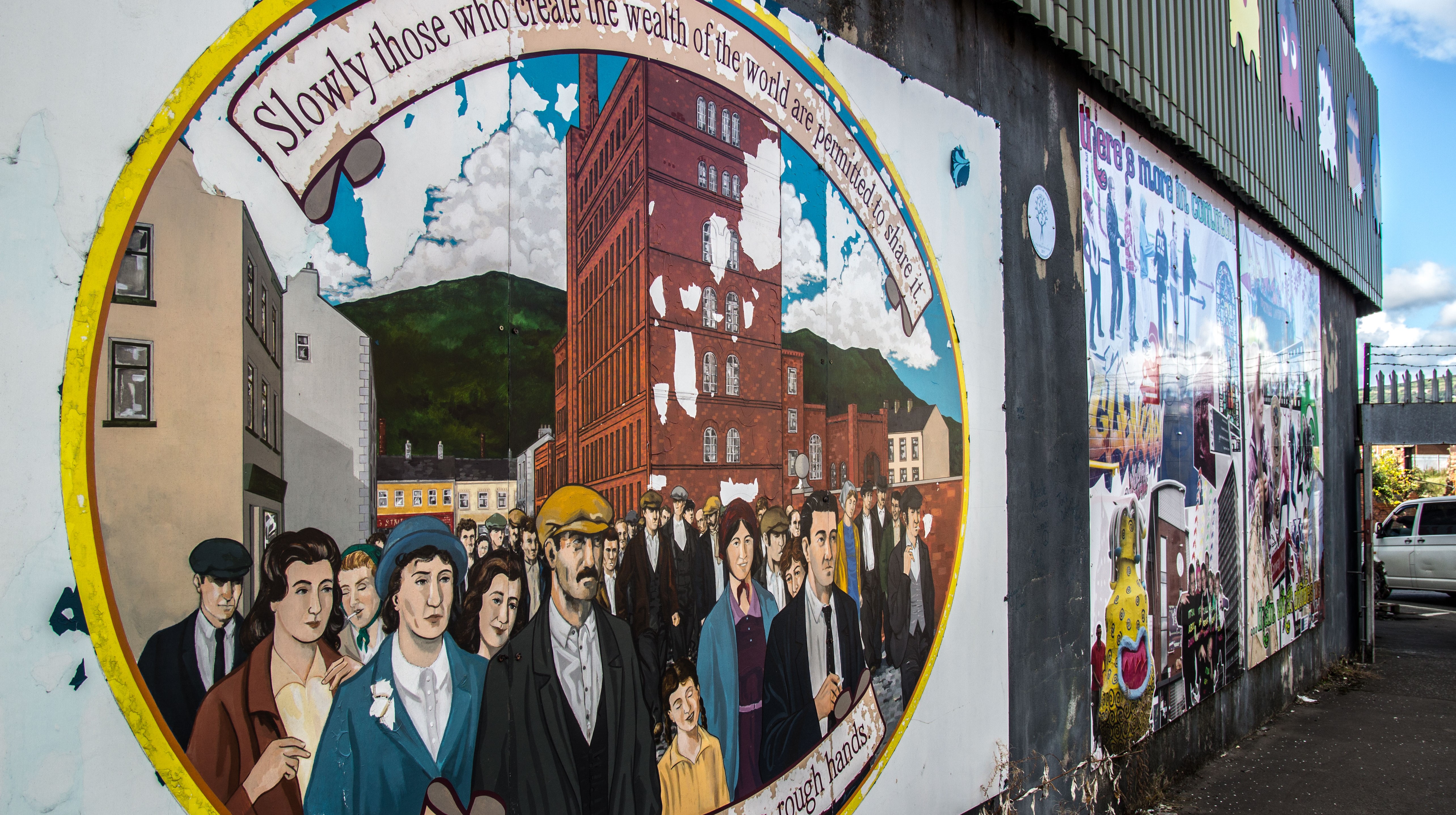 Peace Walls Belfast - History of Belfast