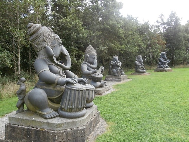 Sculptures at Victors Way Indian Sculpture Park