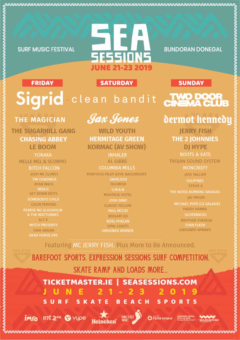 Sea Sessions Lineup 2019