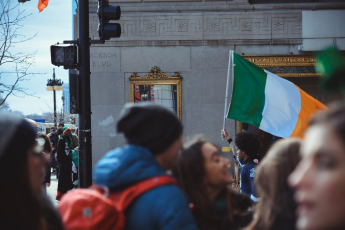 The history of the Irish Flag