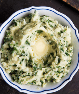 Colcannon is a Halloween Traditional dish