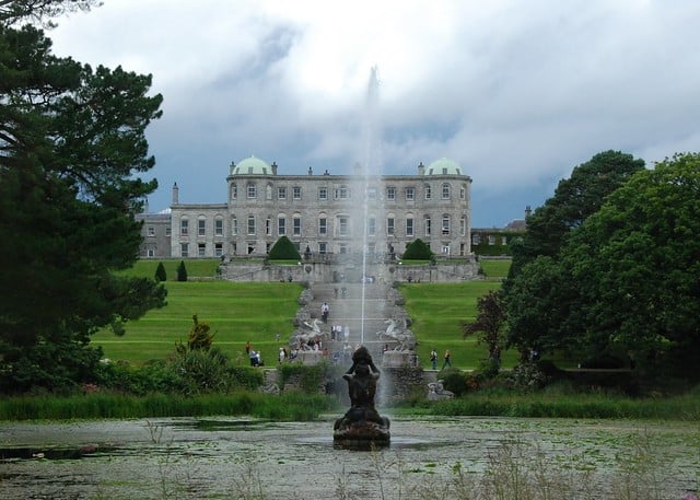 Powerscourt House offers a fine example of Irish design both inside and out