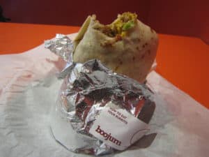 Burrito from Boojum