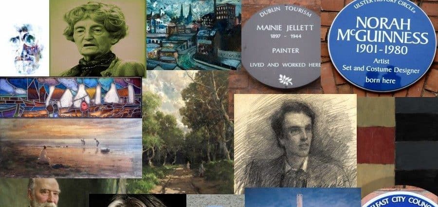 A collection of famous Irish Artists