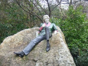Oscar Wild Statue in Dublin