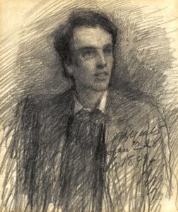 Portrait of William Butler Yeats by John Butler Yeats