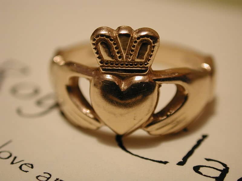 The Claddagh Ring is a traditional ring that represents love, loyalty, and friendship