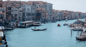 View of the San Polo area in Venice
