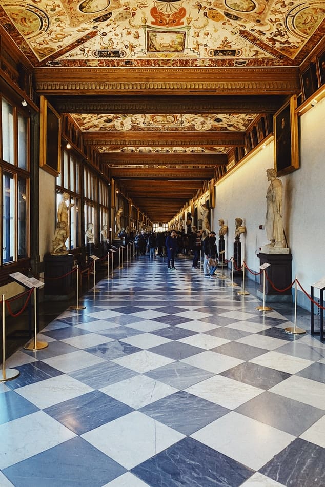  Uffizi gallery, Florence, Italy