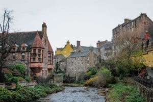 Dean Village in Scotland