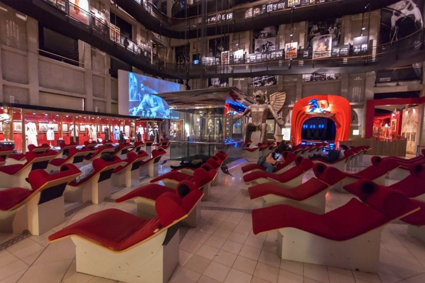 Interior of The National Museum of Cinema, Italy