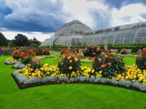 The royal botanical green gardens are a must-see in  London
