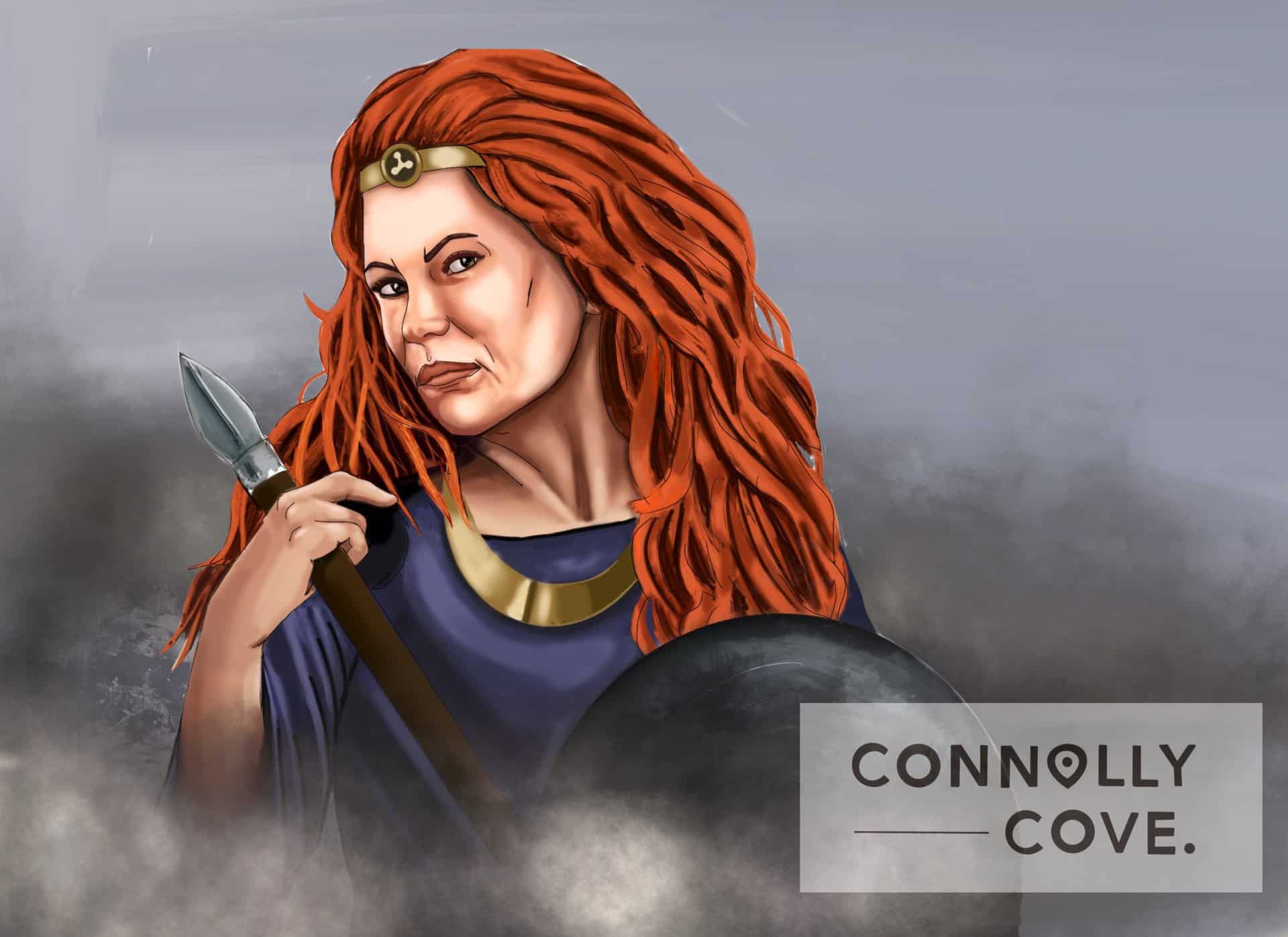 Meet the Famous Irish Warrior - Queen Maeve Irish mythology - ConnollyCove
