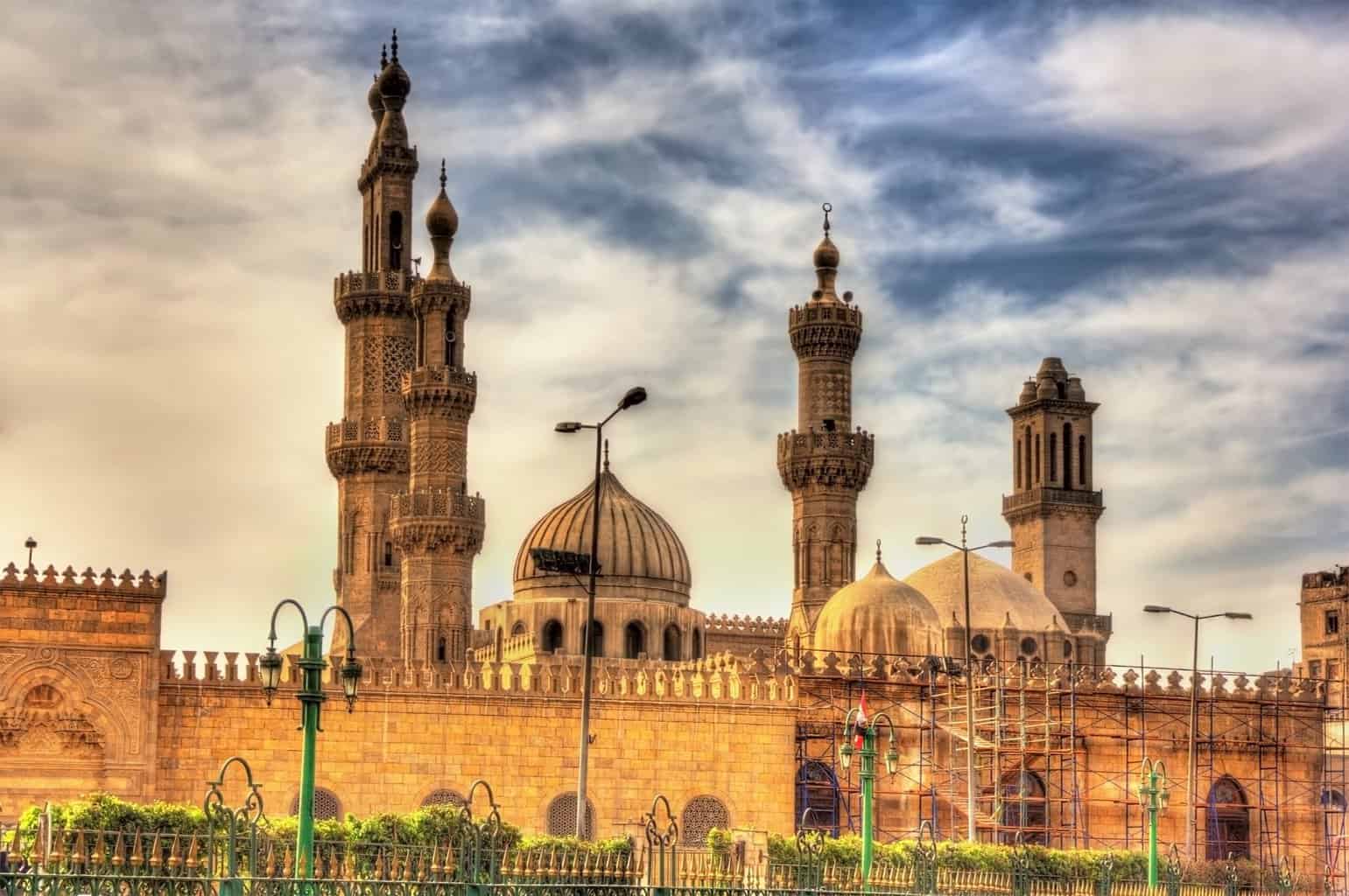 Al Azhar Mosque min scaled The oldest section or district in Cairo is described by many names, either Old Cairo, Islamic Cairo, Cairo of Al-Muizz, Historic Cairo, or Medieval Cairo, it mainly refers to the historical areas of Cairo, which existed before the modern expansion of the city during the 19th and 20th centuries, especially the central parts around the old walled city and the Cairo Citadel. 