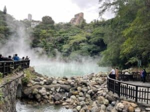 Hot Springs in Beitou Taiwan