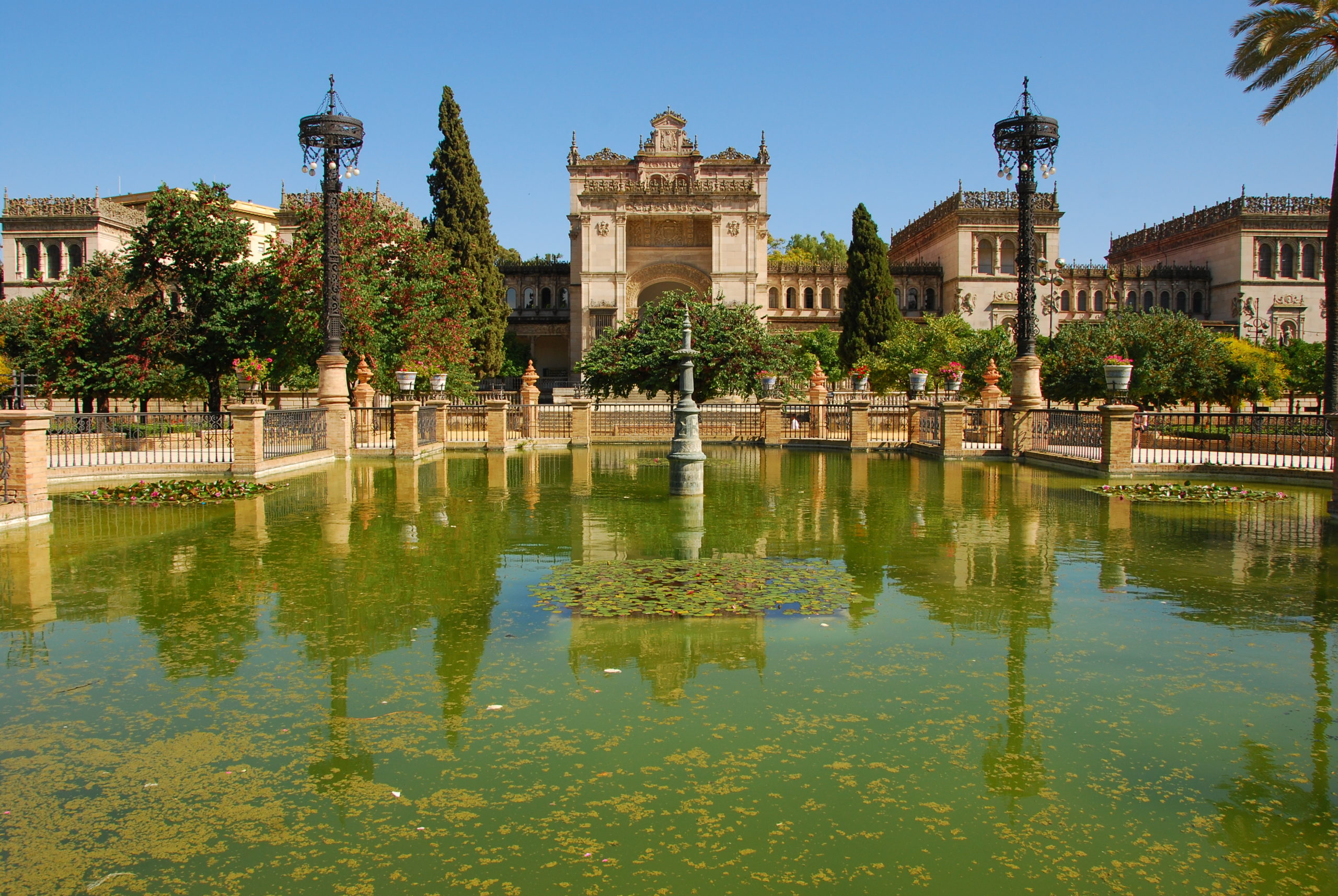 Fountain of Maria Luisa Park, Seville. Spain