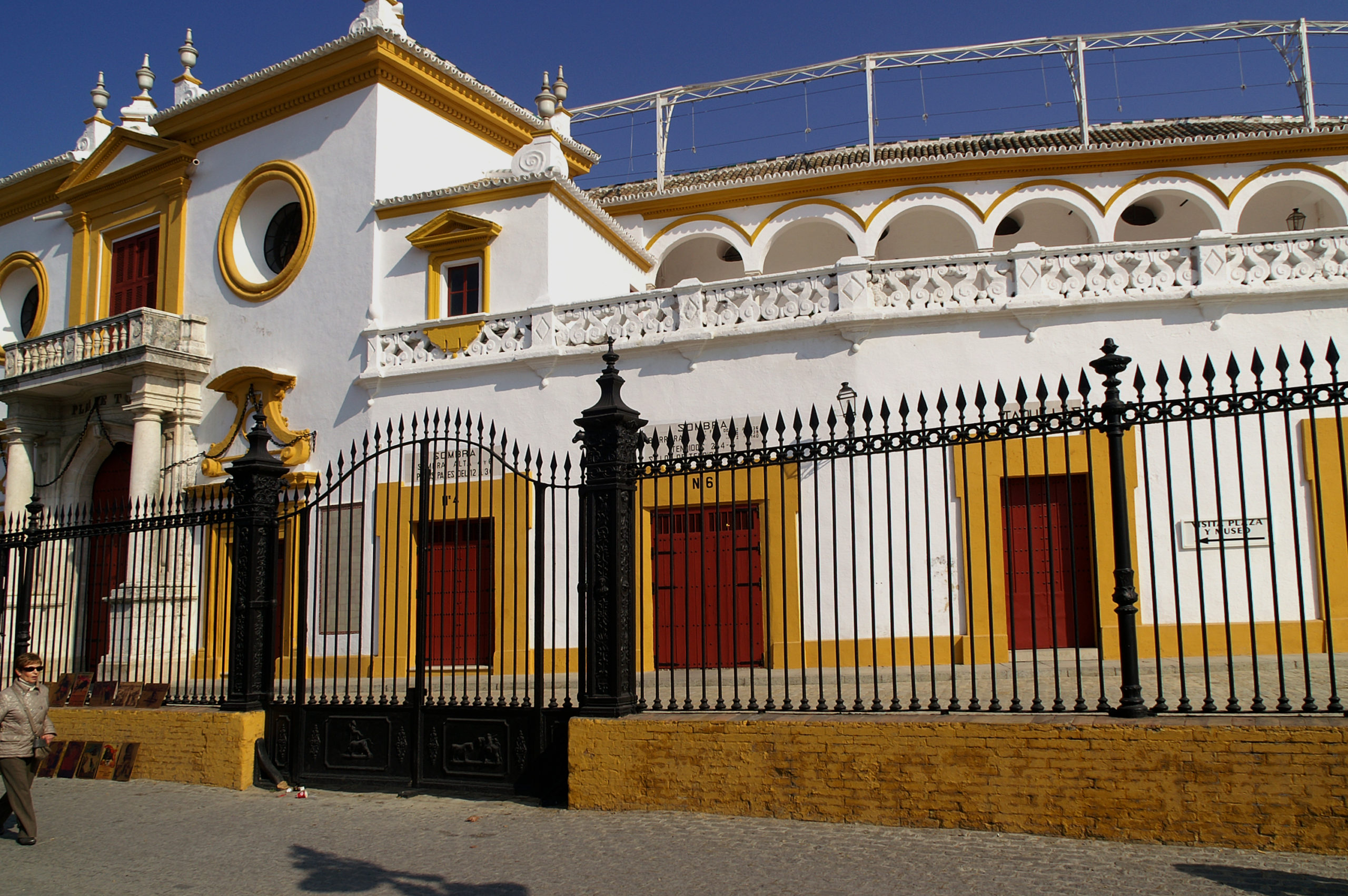 The building of Place in Seville- Plaza de Toros