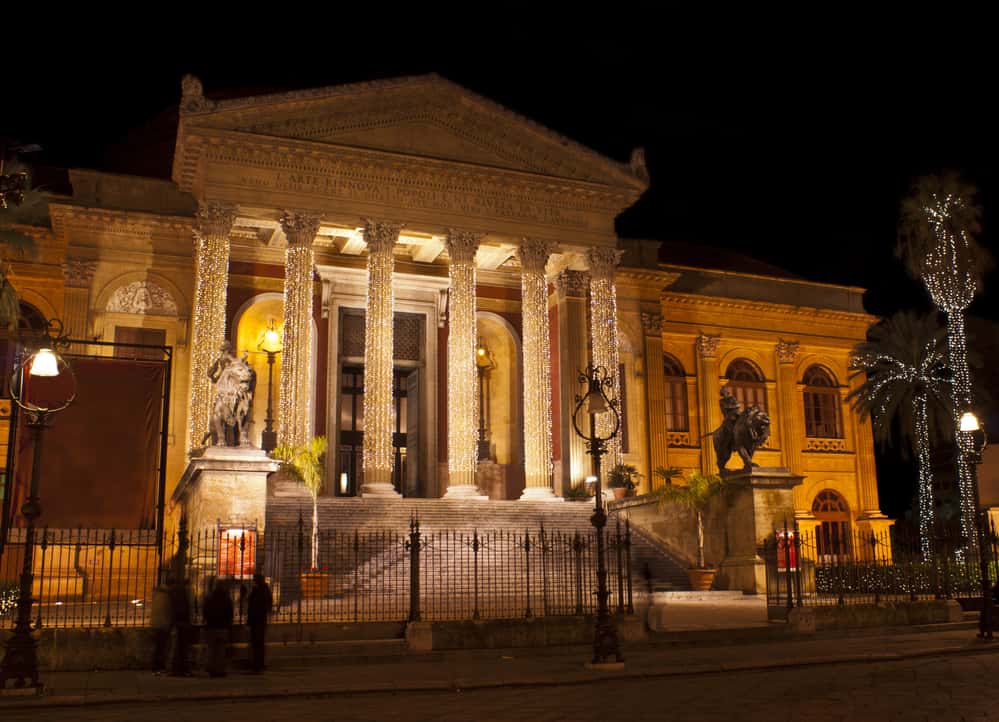 Teatro Massimo at night - Palermo