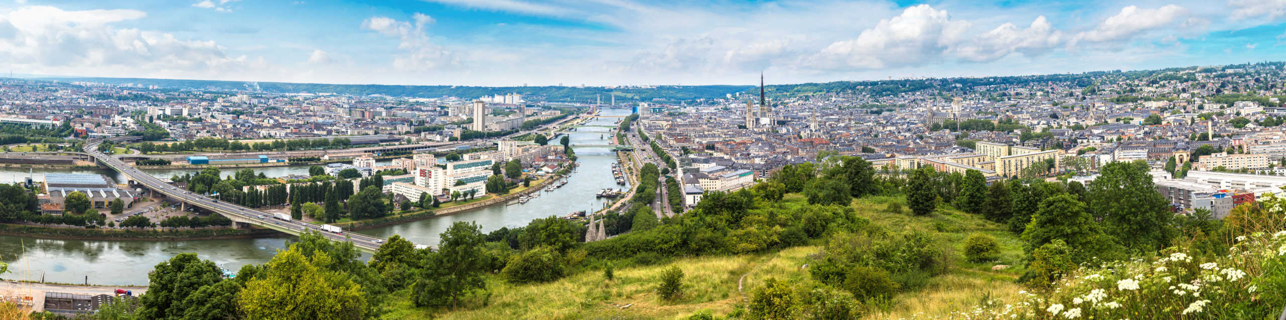 Rouen, France - City View