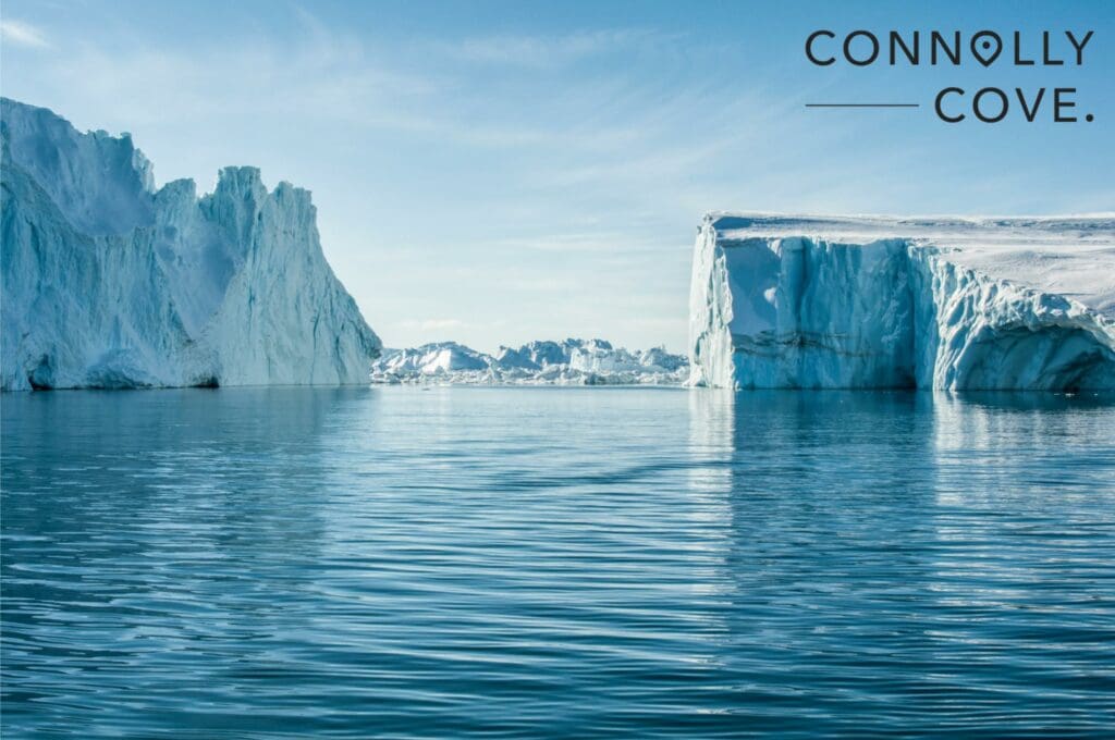 Many tourists enjoy admiring the icebergs off of Greenland's coast