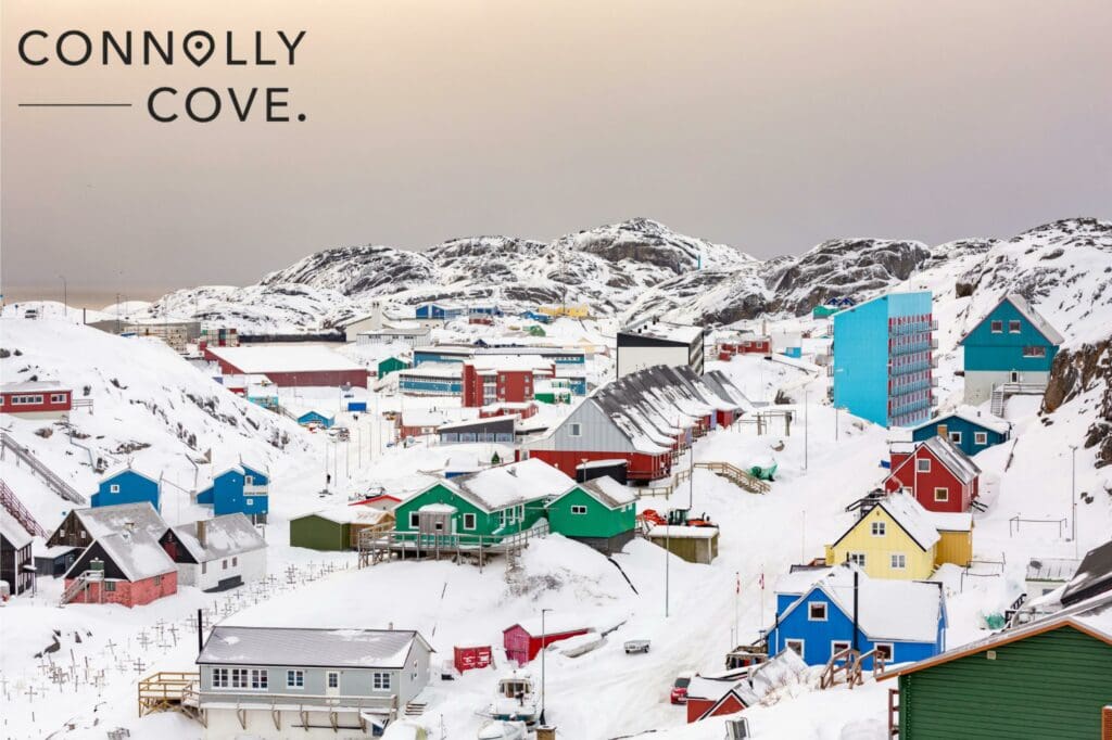 There are many beautiful towns to explore in Greenland.