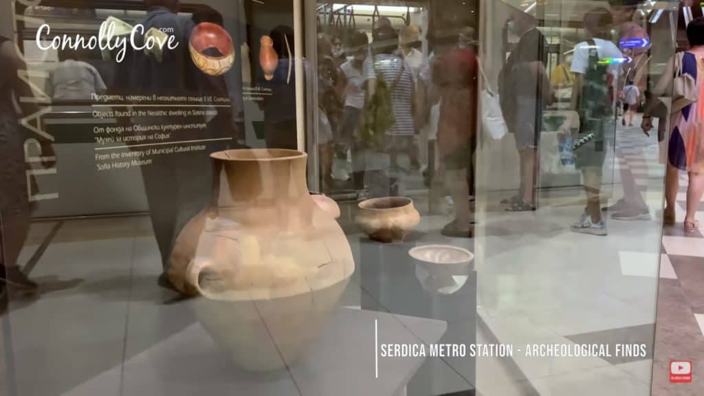 Serdica Metro Station Archeological finds 2