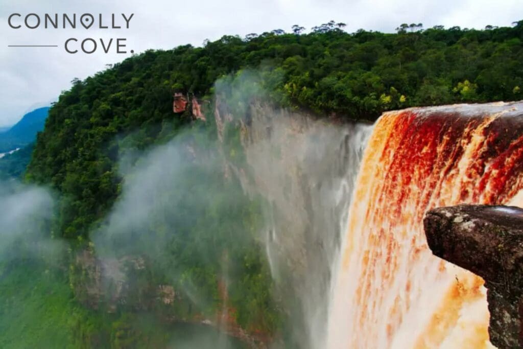 There are many stunning waterfalls throughout South America