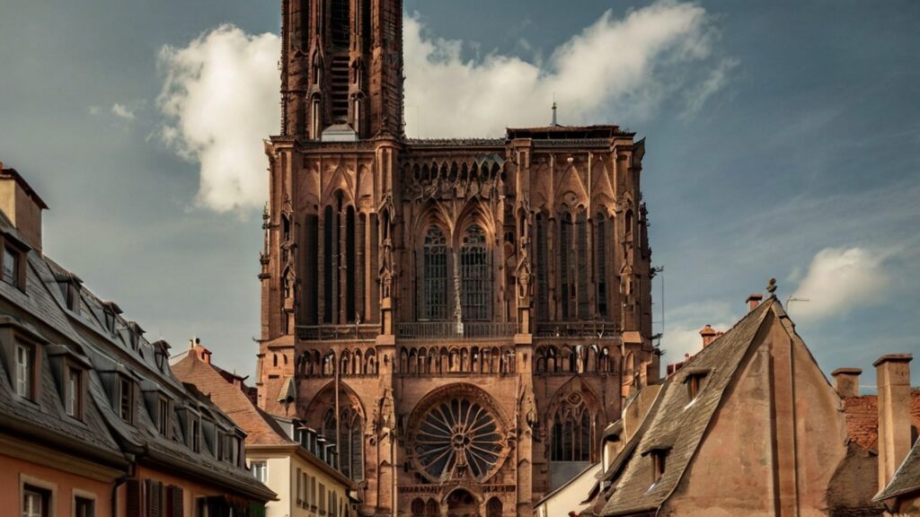 Stock Photography Alsaces Cathedral of NotreDame 2