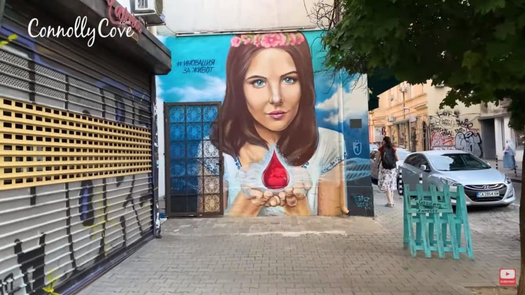 Work of JahOne and the team of the Visionary Foundation in Sofia