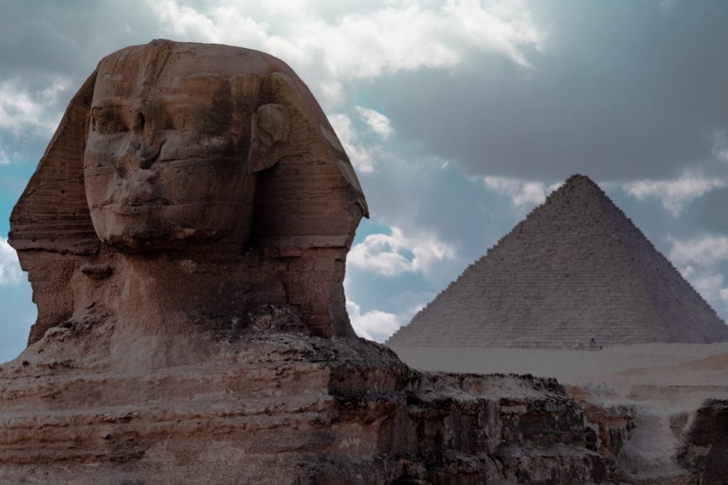 Seeing the Sphinx when visiting the Pyramids