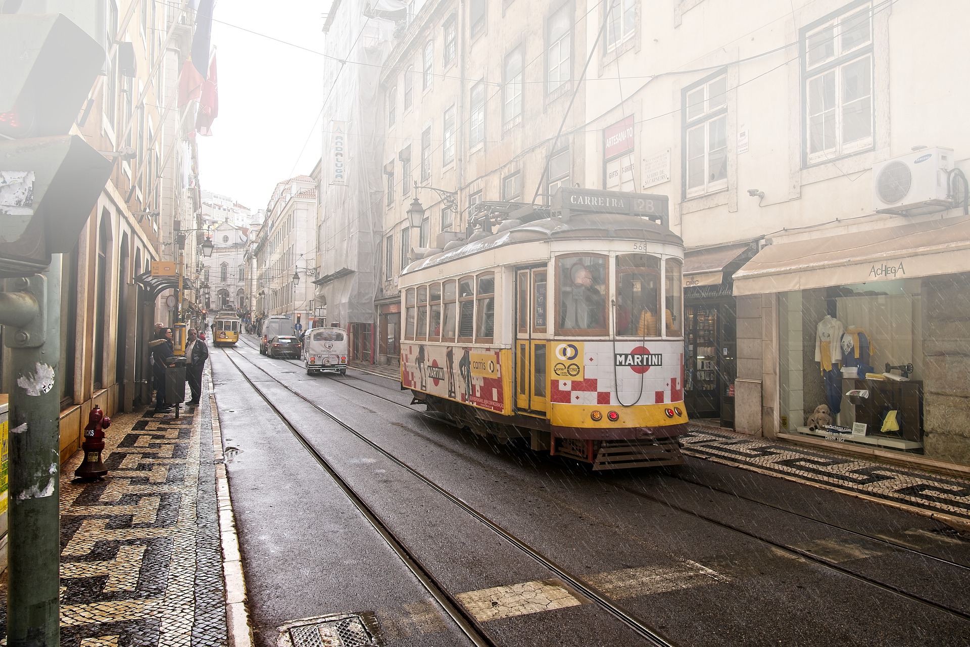Yellow Tram of Portugal