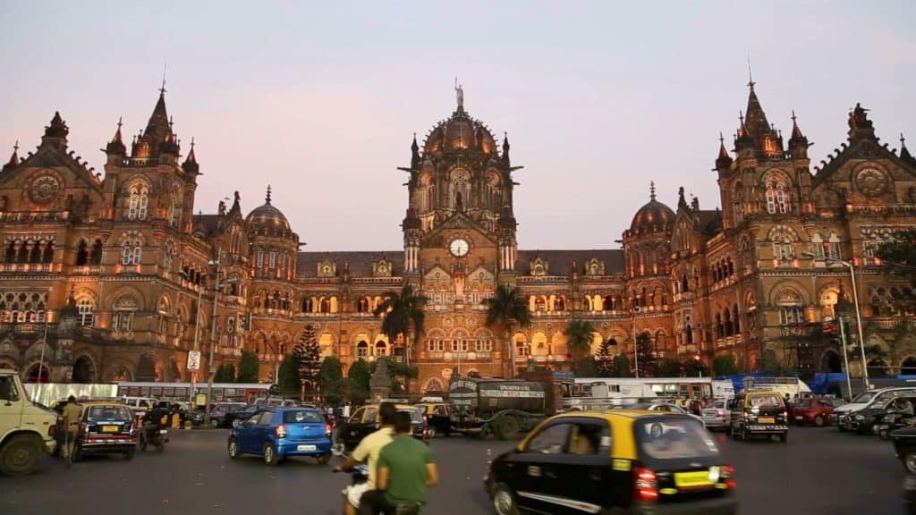 The Train Station in Mumbai India (South Asia Region)