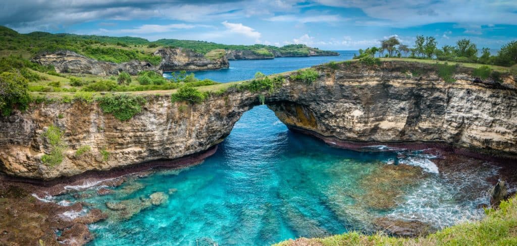 stone arch over the sea broken beach nusa penida in Bali Indonesia 2 1 Asia is the largest continent on Earth. It is estimated that Asia represents about 30% of earth’s land area and 8.7% of the total earth area not to mention the majority of human population of way over 4.5 billion people. This continent is so diverse with regards to geography, culture, ethnic groups, environments, climates, economics and historical ties.