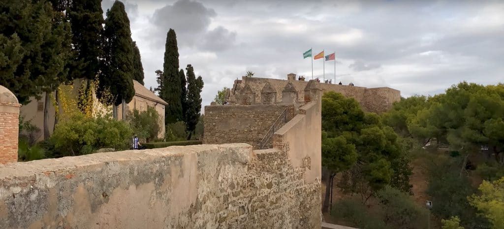 The Gibralfaro Castle | Malaga, Spain