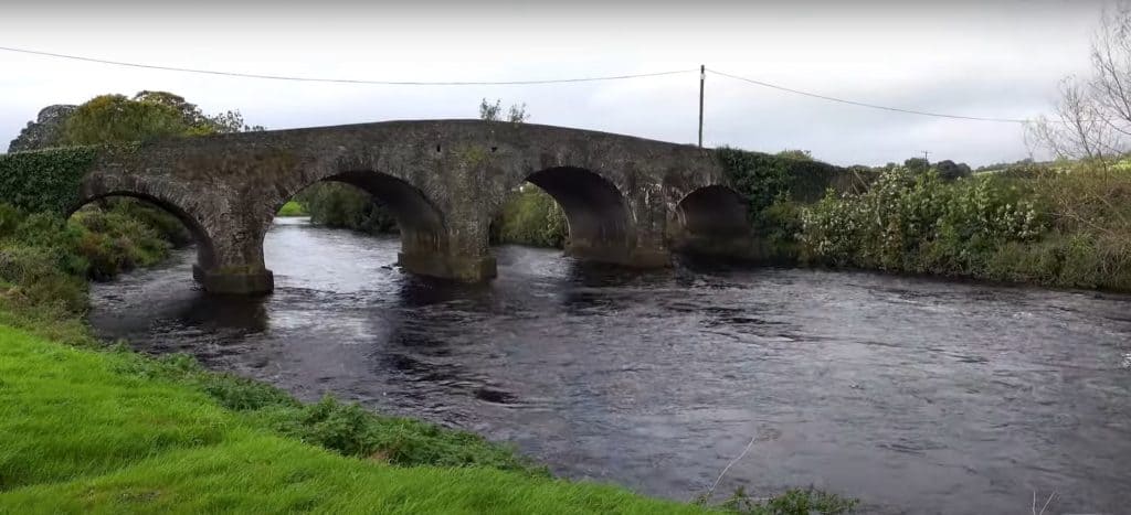 A historic bridge in Killeter Village, Northern Ireland