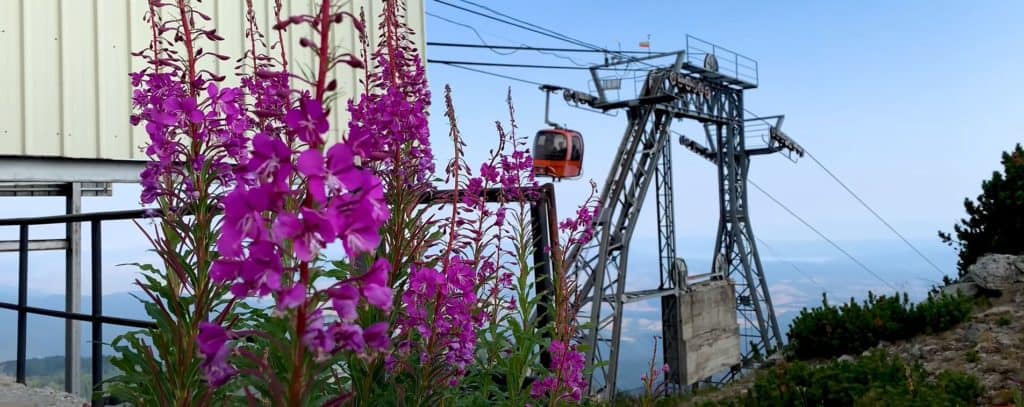 Gondola Lift to Mount Musala Peak, Bulgaria